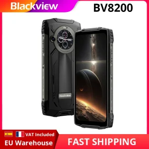 Blackview BV8200 Rugged smartphone 256GB 6.5 inches 120Hz 50MP 8800mAh Helio G100 NFC Mobile Phone